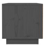 Casa si Gradina - Mobilier - Comode si corpuri - Noptiere - Noptiera, 2 buc., gri, 40x34x35 cm, lemn masiv de pin - Infinity.ro