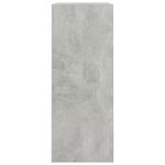 Casa si Gradina - Mobilier - Biblioteci si rafturi - Biblioteci - Biblioteca cu 2 rafturi, gri beton, 80 x 30 x 76,5 cm, PAL - Infinity.ro