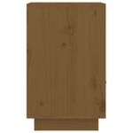 Casa si Gradina - Mobilier - Comode si corpuri - Noptiere - Noptiera, 2 buc, maro miere, 40x34x55 cm, lemn masiv de pin - Infinity.ro