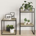 Casa si Gradina - Mobilier - Biblioteci si rafturi - Biblioteci - Placi biblioteca, 4 buc, stejar sonoma, 40 x 40 x 1,5 cm, PAL - Infinity.ro