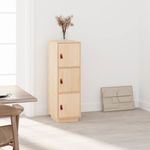 Casa si Gradina - Mobilier - Comode si corpuri - Corpuri bucatarie - Dulap inalt, 34x40x108,5 cm, lemn masiv de pin - Infinity.ro
