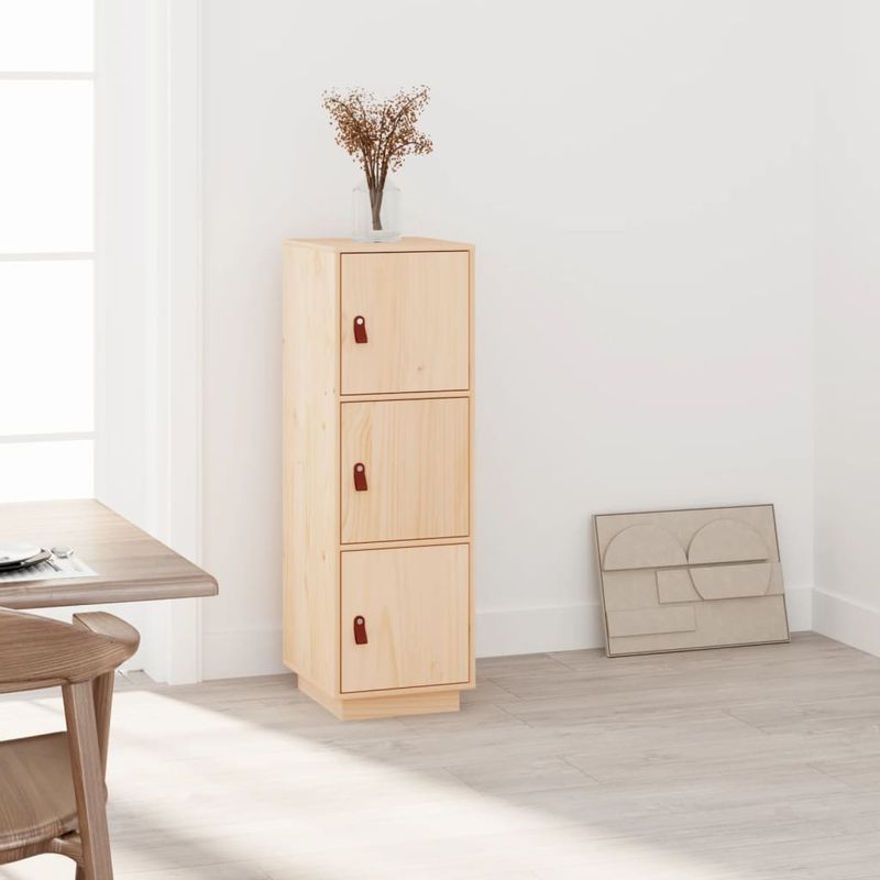 Casa si Gradina - Mobilier - Comode si corpuri - Corpuri bucatarie - Dulap inalt, 34x40x108,5 cm, lemn masiv de pin - Infinity.ro