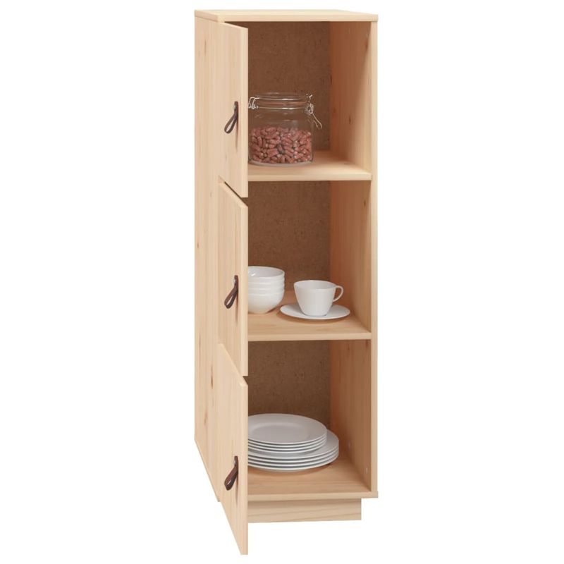 Casa si Gradina - Mobilier - Comode si corpuri - Corpuri bucatarie - Dulap inalt, 34x40x108,5 cm, lemn masiv de pin - Infinity.ro