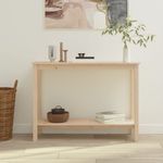 Casa si Gradina - Mobilier - Comode si corpuri - Console - Masa consola, 110x40x80 cm, lemn masiv de pin - Infinity.ro