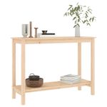 Casa si Gradina - Mobilier - Comode si corpuri - Console - Masa consola, 110x40x80 cm, lemn masiv de pin - Infinity.ro
