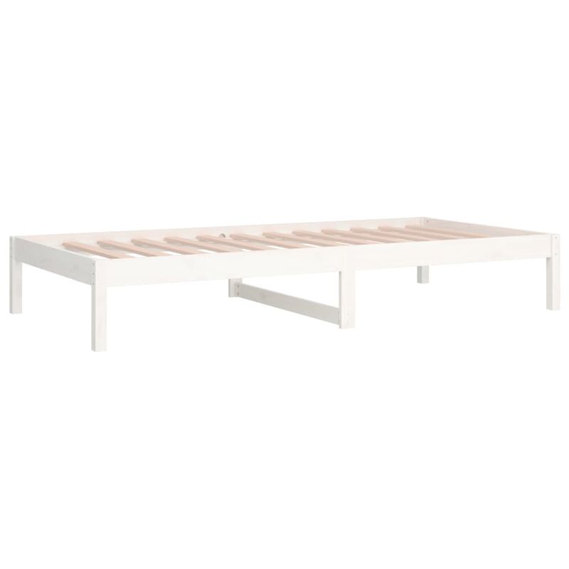 Casa si Gradina - Mobilier - Paturi si accesorii - Paturi - Pat de zi, alb, 80x200 cm, lemn masiv de pin - Infinity.ro