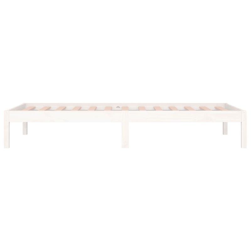 Casa si Gradina - Mobilier - Paturi si accesorii - Paturi - Pat de zi, alb, 80x200 cm, lemn masiv de pin - Infinity.ro