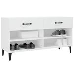 Casa si Gradina - Mobilier - Organizare si depozitare - Organizator incaltaminte - Pantofar, alb, 102x35x55 cm, lemn compozit - Infinity.ro