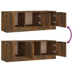 Casa si Gradina - Mobilier - Comode si corpuri - Comode - Comoda TV, stejar fumuriu, 102x35x36,5 cm, lemn prelucrat - Infinity.ro