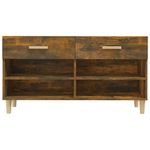 Casa si Gradina - Mobilier - Organizare si depozitare - Organizator incaltaminte - Pantofar, stejar fumuriu, 102x35x55 cm, lemn compozit - Infinity.ro