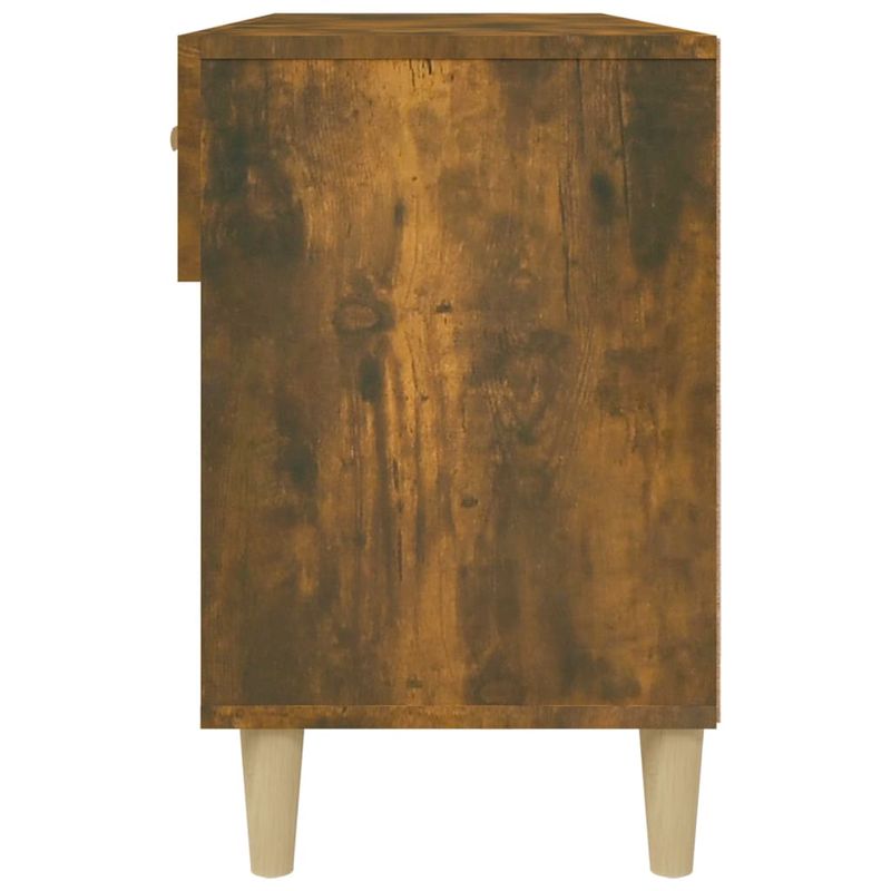 Casa si Gradina - Mobilier - Organizare si depozitare - Organizator incaltaminte - Pantofar, stejar fumuriu, 102x35x55 cm, lemn compozit - Infinity.ro