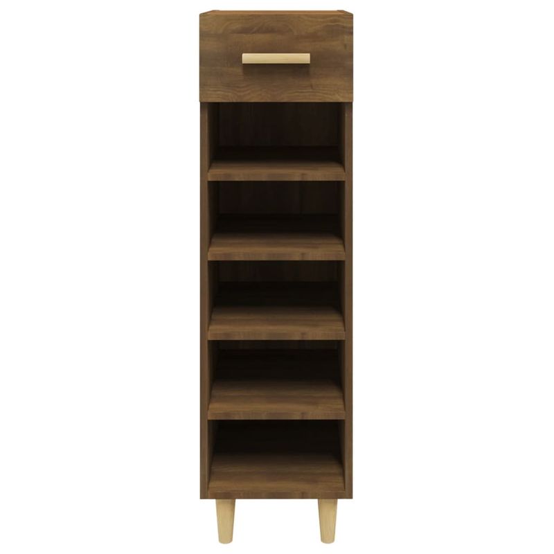 Casa si Gradina - Mobilier - Organizare si depozitare - Organizator incaltaminte - Pantofar, stejar maro, 30x35x105 cm, lemn compozit - Infinity.ro