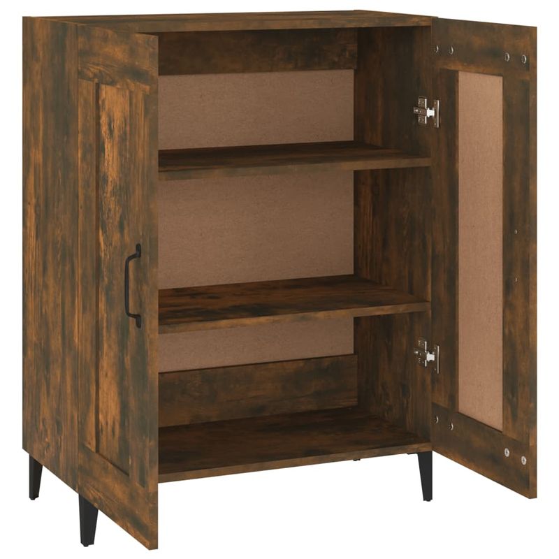 Casa si Gradina - Mobilier - Comode si corpuri - Comode - Servanta, stejar fumuriu, 69,5x34x90 cm, lemn compozit - Infinity.ro
