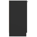 Casa si Gradina - Mobilier - Organizare si depozitare - Organizator incaltaminte - Pantofar, negru, 59x35x70 cm, lemn compozit - Infinity.ro