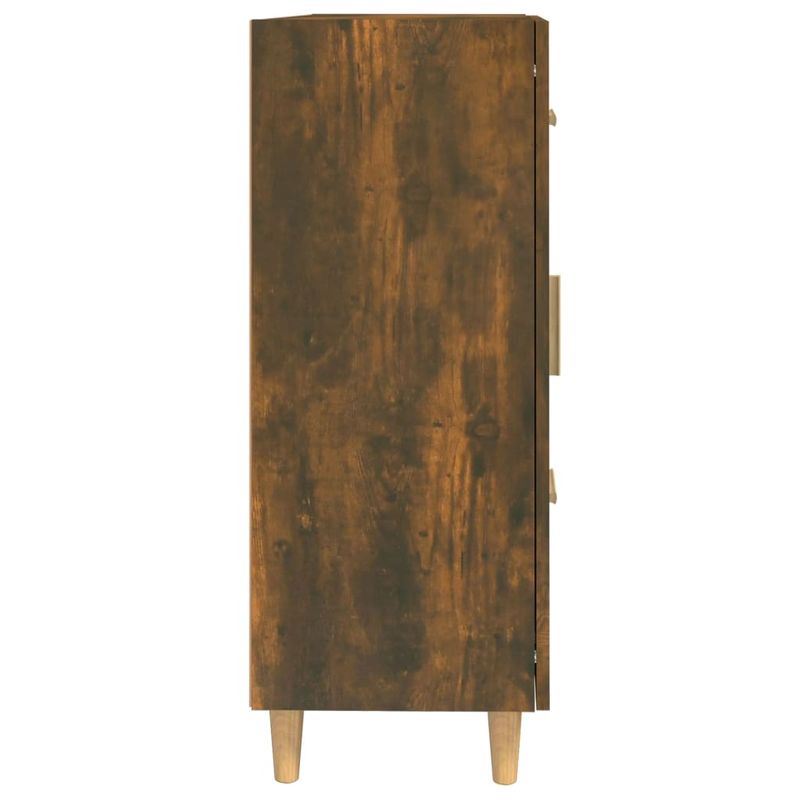 Casa si Gradina - Mobilier - Comode si corpuri - Comode - Servanta, stejar fumuriu, 69,5x34x90 cm, lemn compozit - Infinity.ro