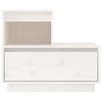 Casa si Gradina - Mobilier - Comode si corpuri - Noptiere - Noptiere, 2 buc., alb, 60x34x51 cm, lemn masiv de pin - Infinity.ro
