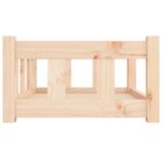 Petshop - Accesorii petshop - Culcusuri si custi - Culcusuri si saltele - Pat pentru caini, 65,5x50,5x28 cm, lemn masiv de pin - Infinity.ro