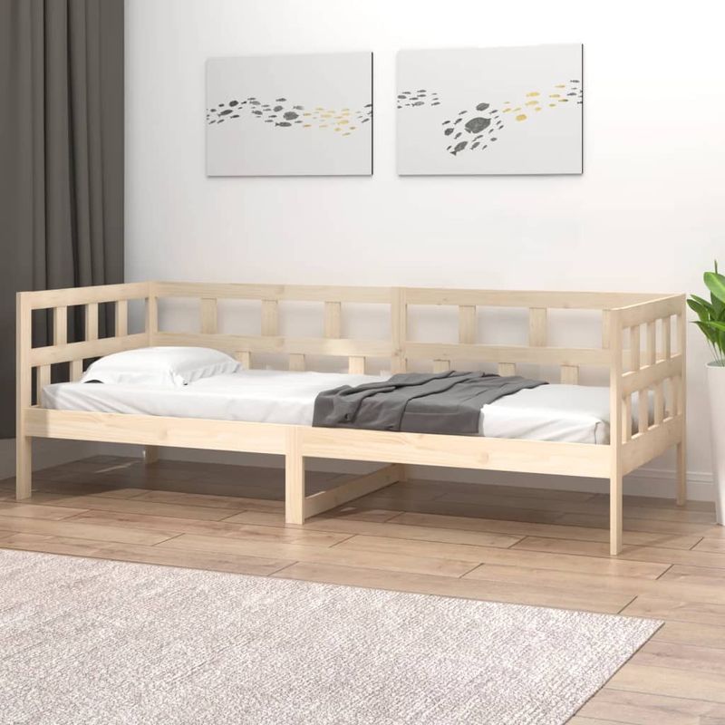 Casa si Gradina - Mobilier - Paturi si accesorii - Paturi - Pat de zi, 90x200 cm, lemn masiv de pin - Infinity.ro