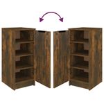 Casa si Gradina - Mobilier - Organizare si depozitare - Organizator incaltaminte - Pantofar, stejar fumuriu, 30x35x70 cm, lemn compozit - Infinity.ro