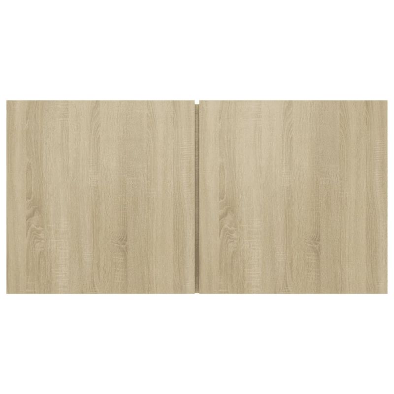 Casa si Gradina - Mobilier - Seturi de mobilier - Seturi living - Set dulap TV, 4 piese, stejar sonoma, lemn prelucrat - Infinity.ro