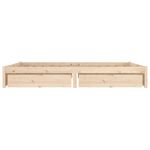 Casa si Gradina - Mobilier - Paturi si accesorii - Paturi - Cadru de pat cu sertare Small Double, 200x200 cm - Infinity.ro