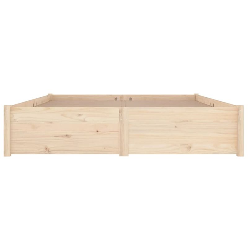 Casa si Gradina - Mobilier - Paturi si accesorii - Paturi - Cadru de pat cu sertare Small Double, 200x200 cm - Infinity.ro