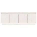 Casa si Gradina - Mobilier - Comode si corpuri - Comode - Comoda TV, alb, 110x34x40 cm, lemn masiv de pin - Infinity.ro