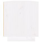 Casa si Gradina - Mobilier - Comode si corpuri - Comode - Comoda TV, alb, 110x34x40 cm, lemn masiv de pin - Infinity.ro