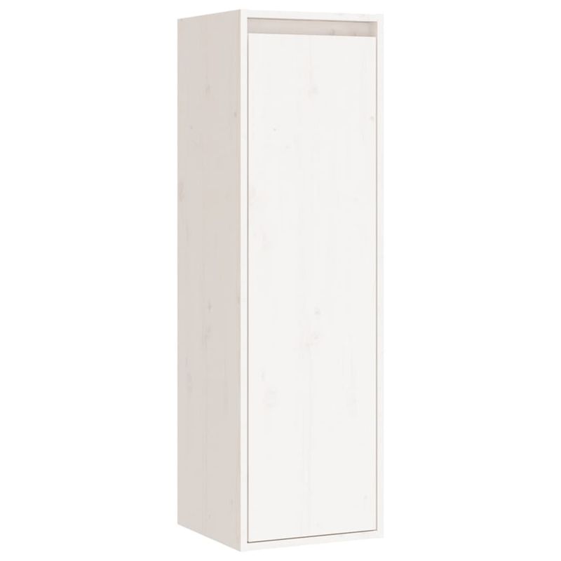 Casa si Gradina - Mobilier - Comode si corpuri - Comode - Comode TV, 8 buc., alb, lemn masiv de pin - Infinity.ro