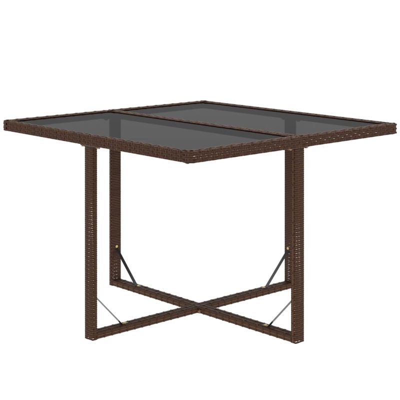 Casa si Gradina - Gradina si terasa - Mobilier exterior - Seturi mobila gradina - Set mobilier de exterior cu perne, 9 piese, maro, poliratan - Infinity.ro