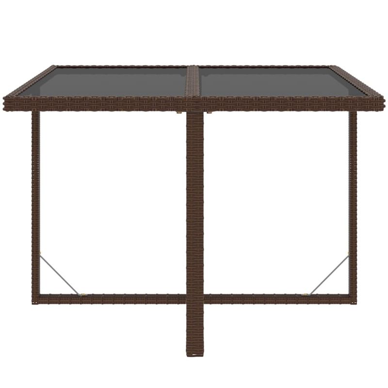 Casa si Gradina - Gradina si terasa - Mobilier exterior - Seturi mobila gradina - Set mobilier de exterior cu perne, 9 piese, maro, poliratan - Infinity.ro