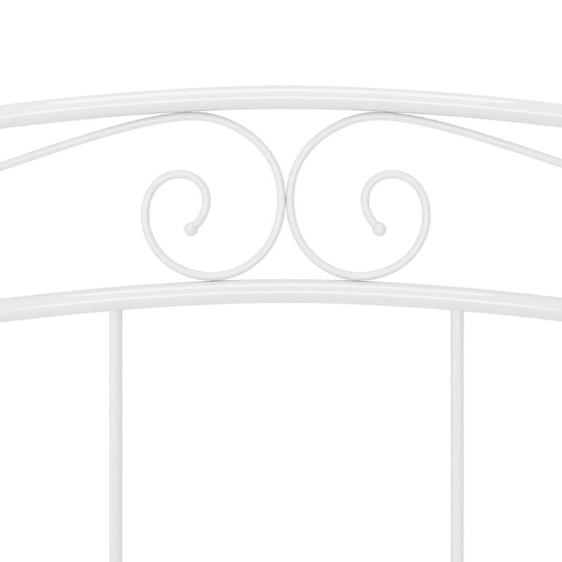 Casa si Gradina - Mobilier - Paturi si accesorii - Paturi - Cadru de pat, alb, 200x200 cm, metal - Infinity.ro