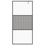Casa si Gradina - Sanitare - Cazi si cabine de dus - Paravane si usi - Paravan de dus walk-in negru 80x195 cm sticla ESG transparenta - Infinity.ro