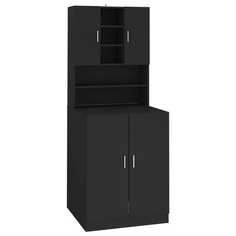 Casa si Gradina - Mobilier - Dulapuri si sifoniere - Dulapuri - Dulap masina de spalat, negru - Infinity.ro