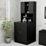 Casa si Gradina - Mobilier - Dulapuri si sifoniere - Dulapuri - Dulap masina de spalat, negru - Infinity.ro