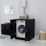 Casa si Gradina - Mobilier - Dulapuri si sifoniere - Dulapuri - Dulap masina de spalat, negru - Infinity.ro