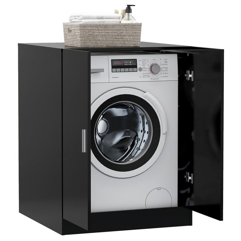 Casa si Gradina - Mobilier - Dulapuri si sifoniere - Dulapuri - Dulap masina de spalat, negru - Infinity.ro