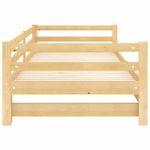 Casa si Gradina - Mobilier - Paturi si accesorii - Paturi - Pat de zi extensibil, 2x(90x200) cm, lemn masiv de pin - Infinity.ro