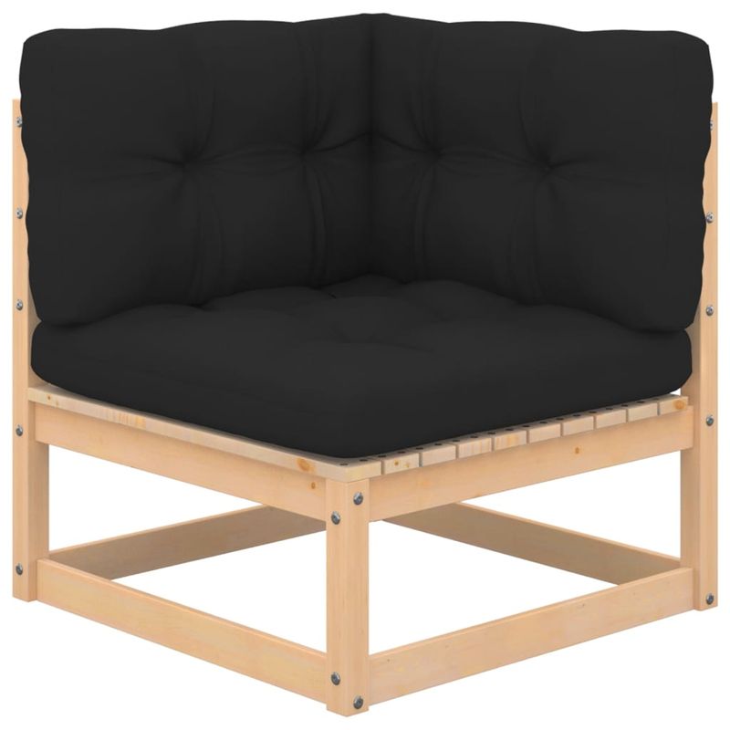 Casa si Gradina - Gradina si terasa - Mobilier exterior - Seturi mobila gradina - Set mobilier de gradina, 3 piese, lemn masiv de pin - Infinity.ro
