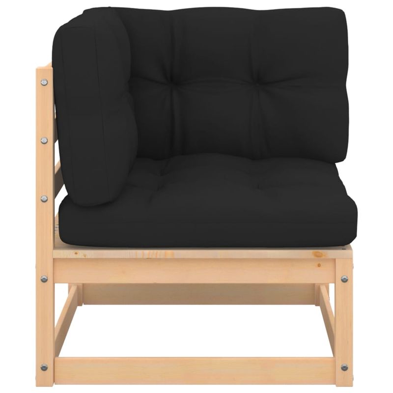 Casa si Gradina - Gradina si terasa - Mobilier exterior - Seturi mobila gradina - Set mobilier de gradina, 3 piese, lemn masiv de pin - Infinity.ro