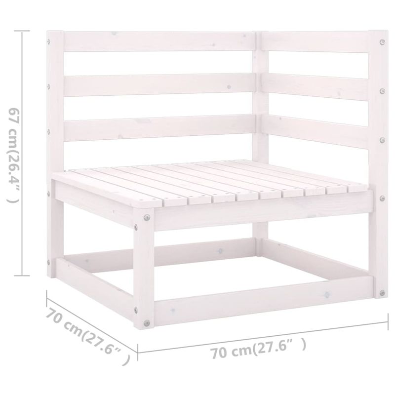 Casa si Gradina - Gradina si terasa - Mobilier exterior - Seturi mobila gradina - Set mobilier de gradina cu perne, 5 piese, lemn masiv de pin - Infinity.ro