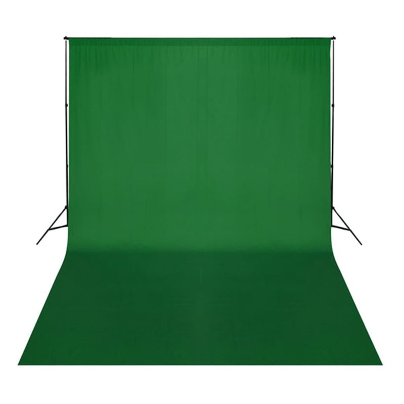 TV, Audio-Video si Foto - Aparate foto si accesorii - Accesorii foto si video - Blitzuri - Set studio foto cu lampi, fundal și reflector, mărime 500x300 cm - Infinity.ro