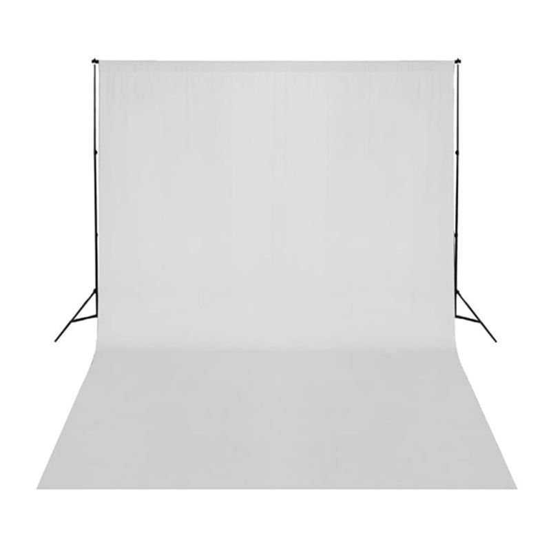 TV, Audio-Video si Foto - Aparate foto si accesorii - Accesorii foto si video - Blitzuri - Set studio foto cu lampi, fundal și reflector, mărime 500x300 cm - Infinity.ro