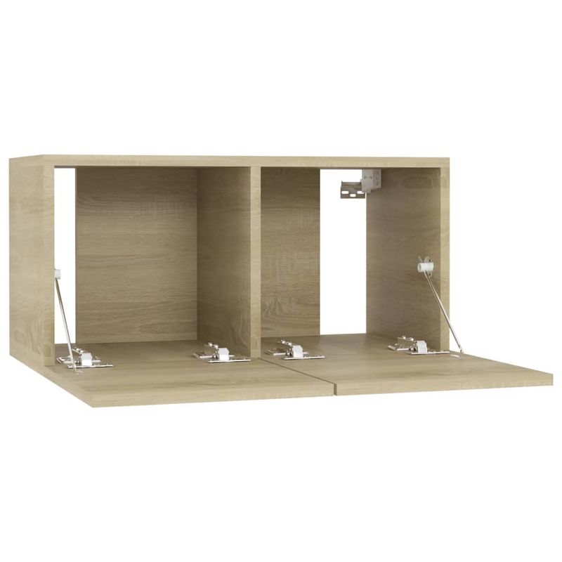 Casa si Gradina - Mobilier - Comode si corpuri - Comode - Dulap TV suspendat, stejar sonoma, 60x30x30 cm - Infinity.ro