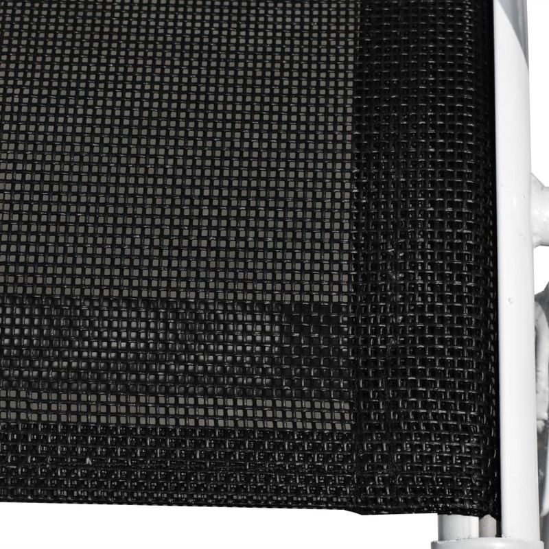Casa si Gradina - Gradina si terasa - Mobilier exterior - Seturi mobila gradina - Set mobilier de exterior, 9 piese, negru, otel - Infinity.ro