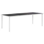 Casa si Gradina - Gradina si terasa - Mobilier exterior - Seturi mobila gradina - Set mobilier de exterior, 9 piese, negru, otel - Infinity.ro