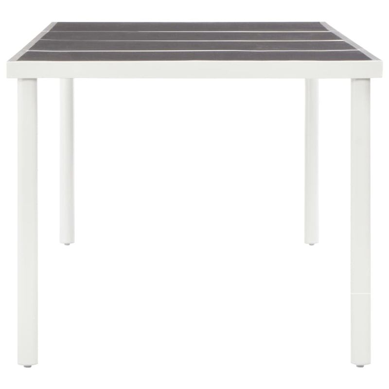 Casa si Gradina - Gradina si terasa - Mobilier exterior - Seturi mobila gradina - Set mobilier de exterior, 9 piese, negru, otel - Infinity.ro