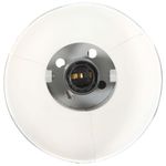 Casa si Gradina - Corpuri si surse de iluminat - Veioze si lampi - Lampi de veghe - Lampa de podea cu 2 abajururi, negru, E27, fonta - Infinity.ro