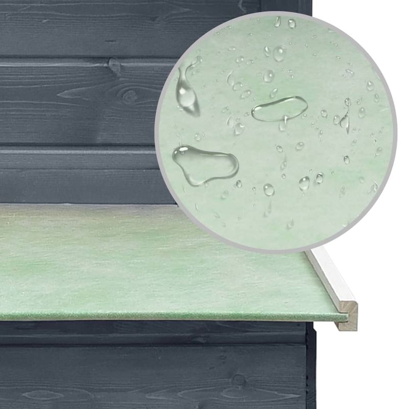 Petshop - Accesorii petshop - Culcusuri si custi - Custi interior si exterior - Cotet de pasari, gri, 170 x 81 x 110 cm, lemn masiv pin & brad - Infinity.ro