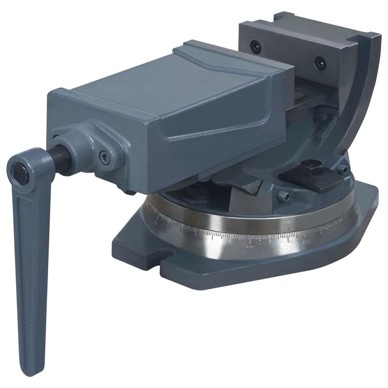 Casa si Gradina - Constructii - Scule electrice si accesorii - Menghine si cleme fixare - Menghina cu inclinare, cu 2 axe, 100 mm - Infinity.ro